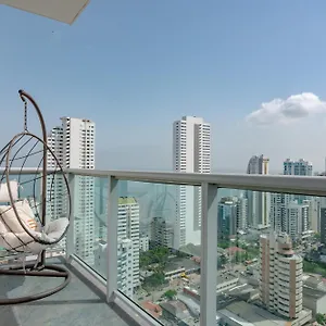 3bd Condo-amazing View-modern Apt-luxury Building , Cartagena Colombia